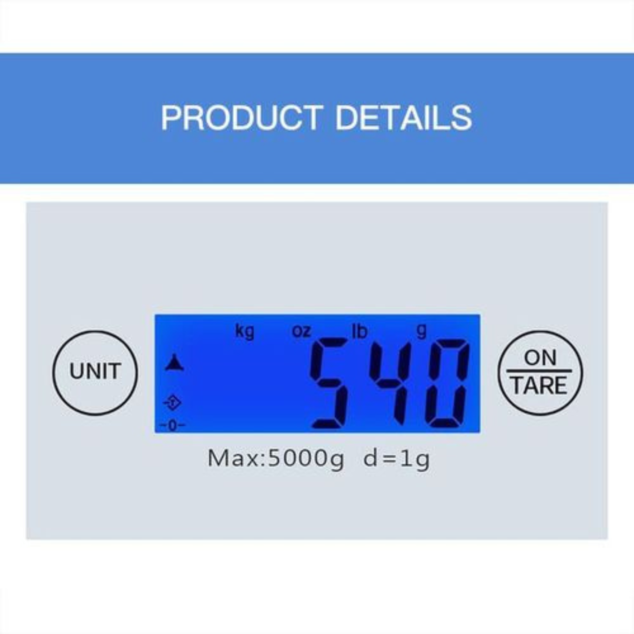 Balance de Cuisine Lamacom 5kg : La Précision Élégante en Verre Noir