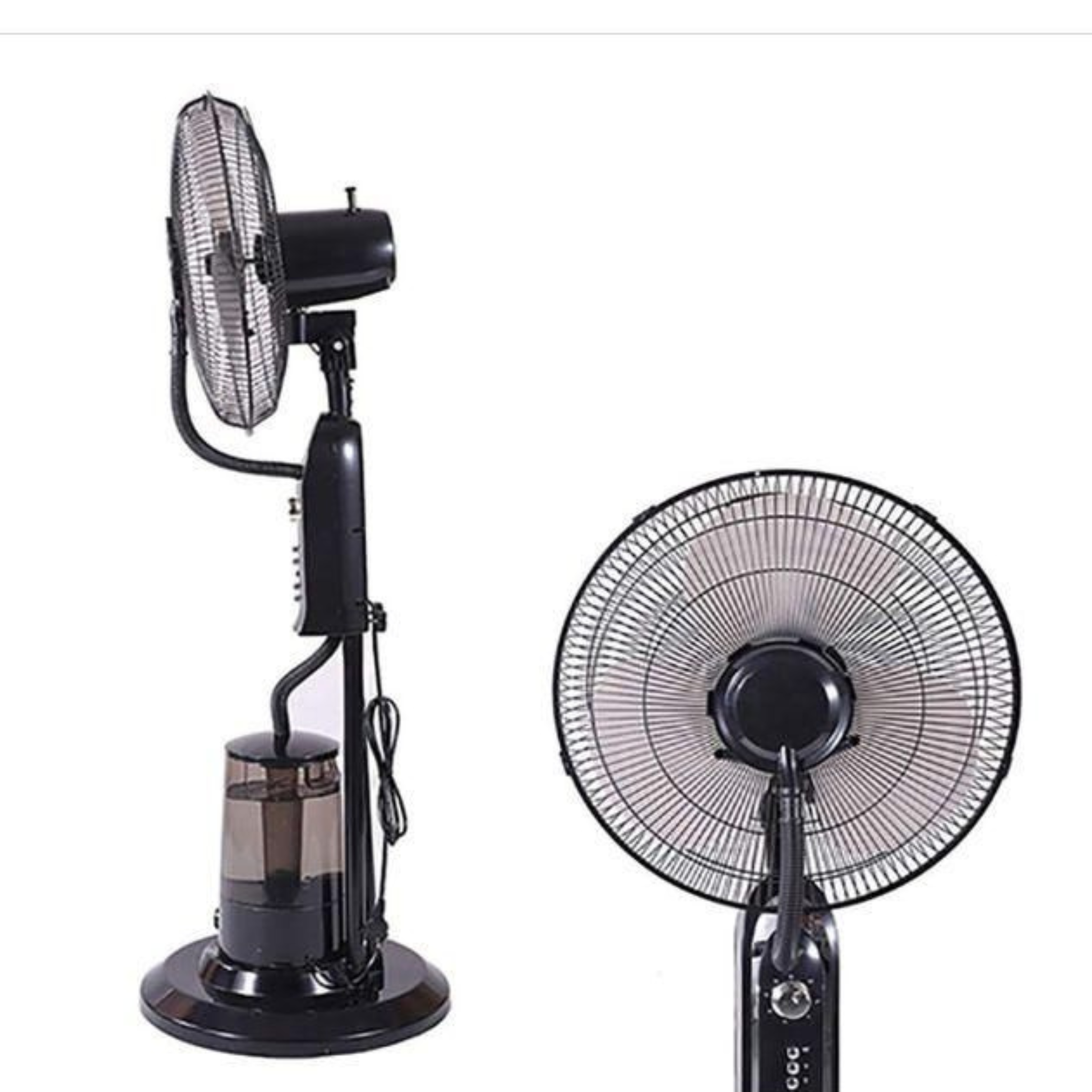 Ventilateur Brumisateur Haute Puissance 75W - Réservoir 3.2L, Télécommande et Minuterie 7.5h