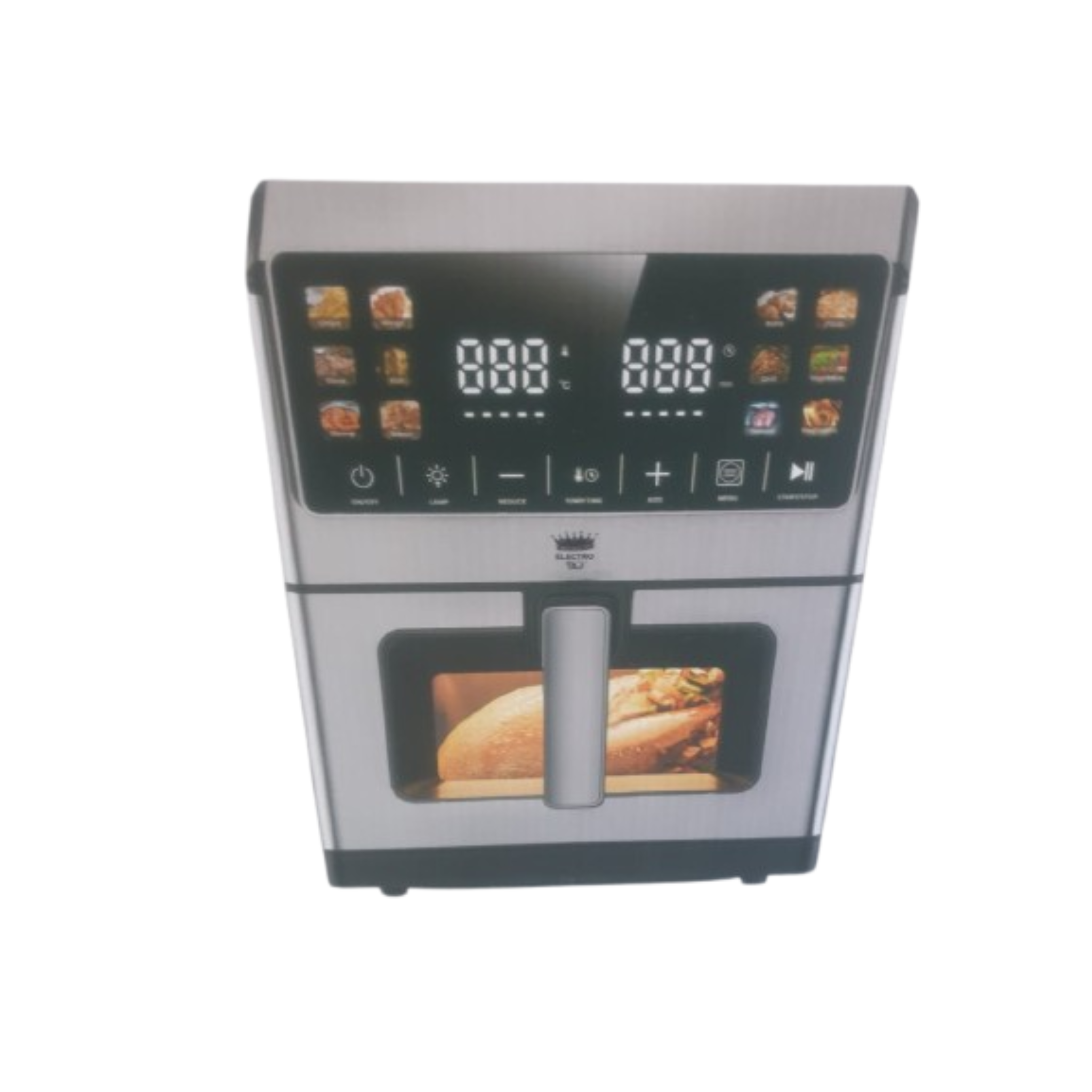 ELECTRO TAJ Air Fryer 8L – 2100W – Écran LED tactile – 12 programmes – Sans huile – Modèle RA886DSV