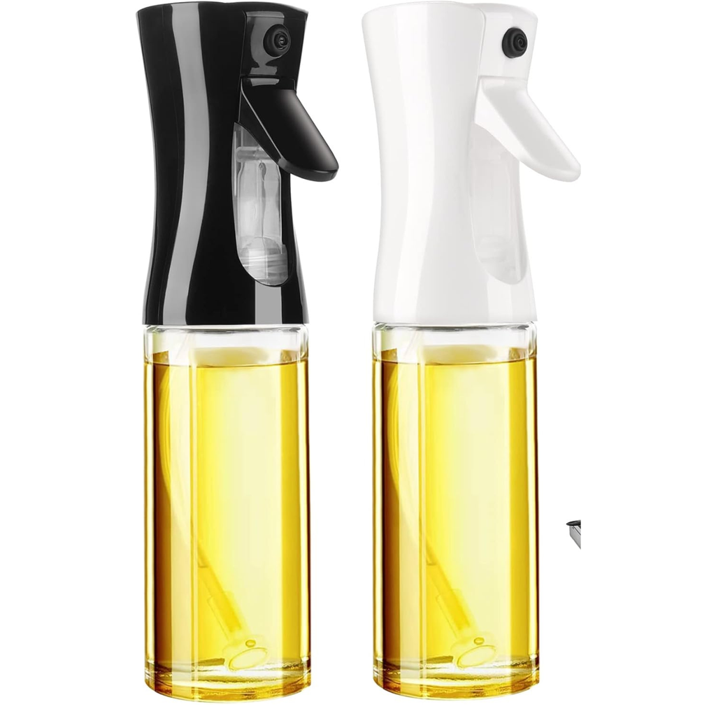Lot de 2 Pulvérisateurs Huile (210 ml ou 170 ml) – Cuisine saine sans excès, Choix des tailles (Petit, Grand ou Mixte)