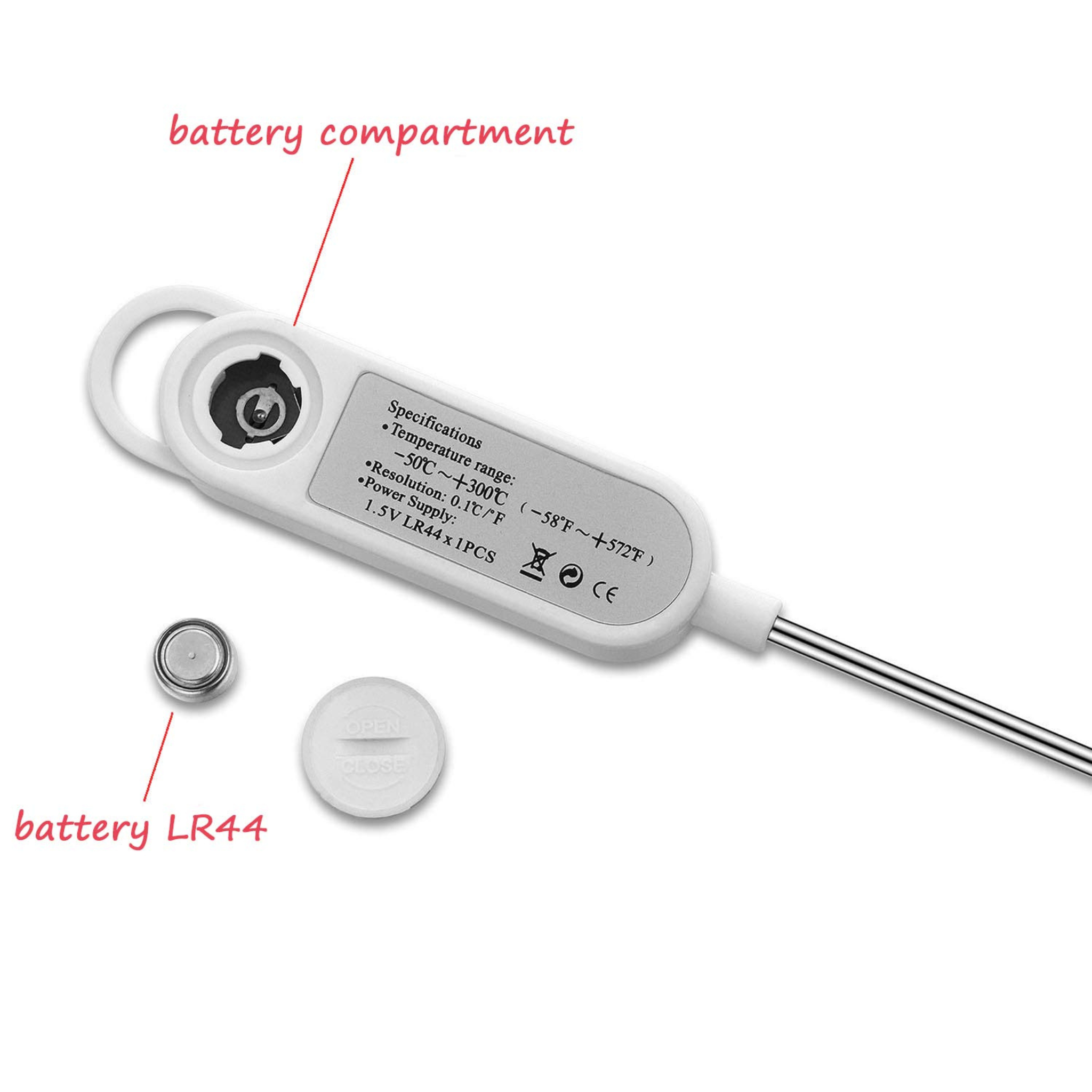 Thermomètre numérique de cuisine TP300, 1 à 10Pièces, pour eau et huile, pour la cuisson de la viande, sonde alimentaire, BBQ, four électronique, outils de cuisine
