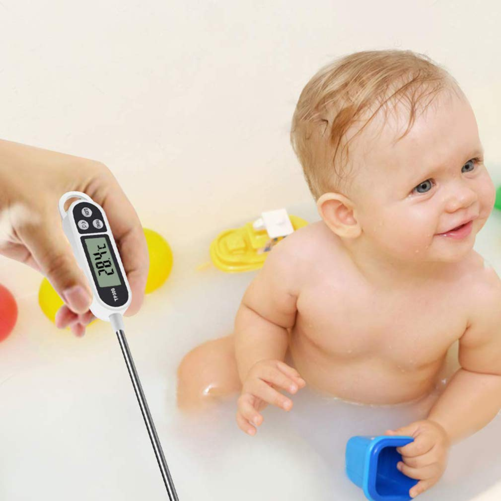 Thermomètre numérique de cuisine TP300, 1 à 10Pièces, pour eau et huile, pour la cuisson de la viande, sonde alimentaire, BBQ, four électronique, outils de cuisine