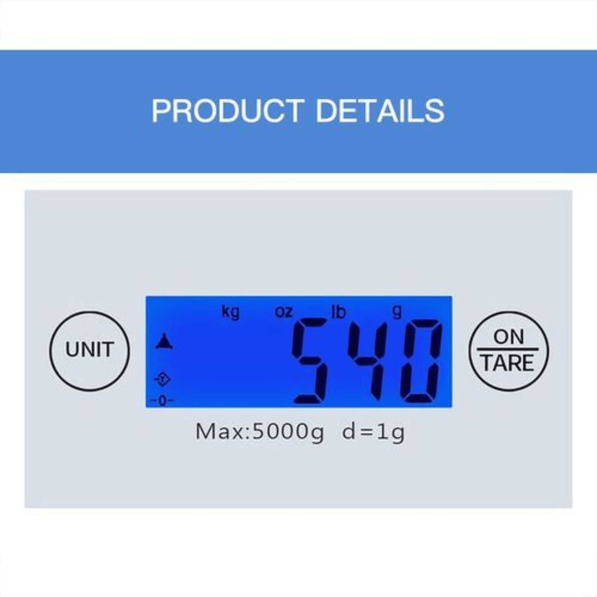 Balance de Cuisine Lamacom 5kg : La Précision Élégante en Verre Noir - Cuispra