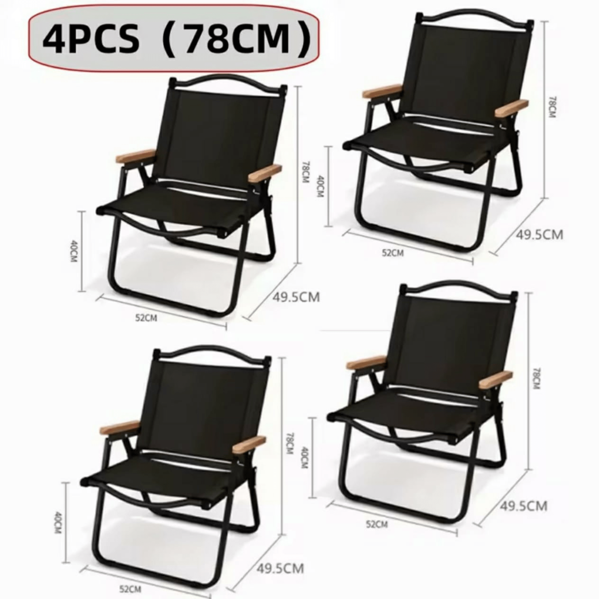 Chaise pliable ultralégère 1 seconde pour plage et camping