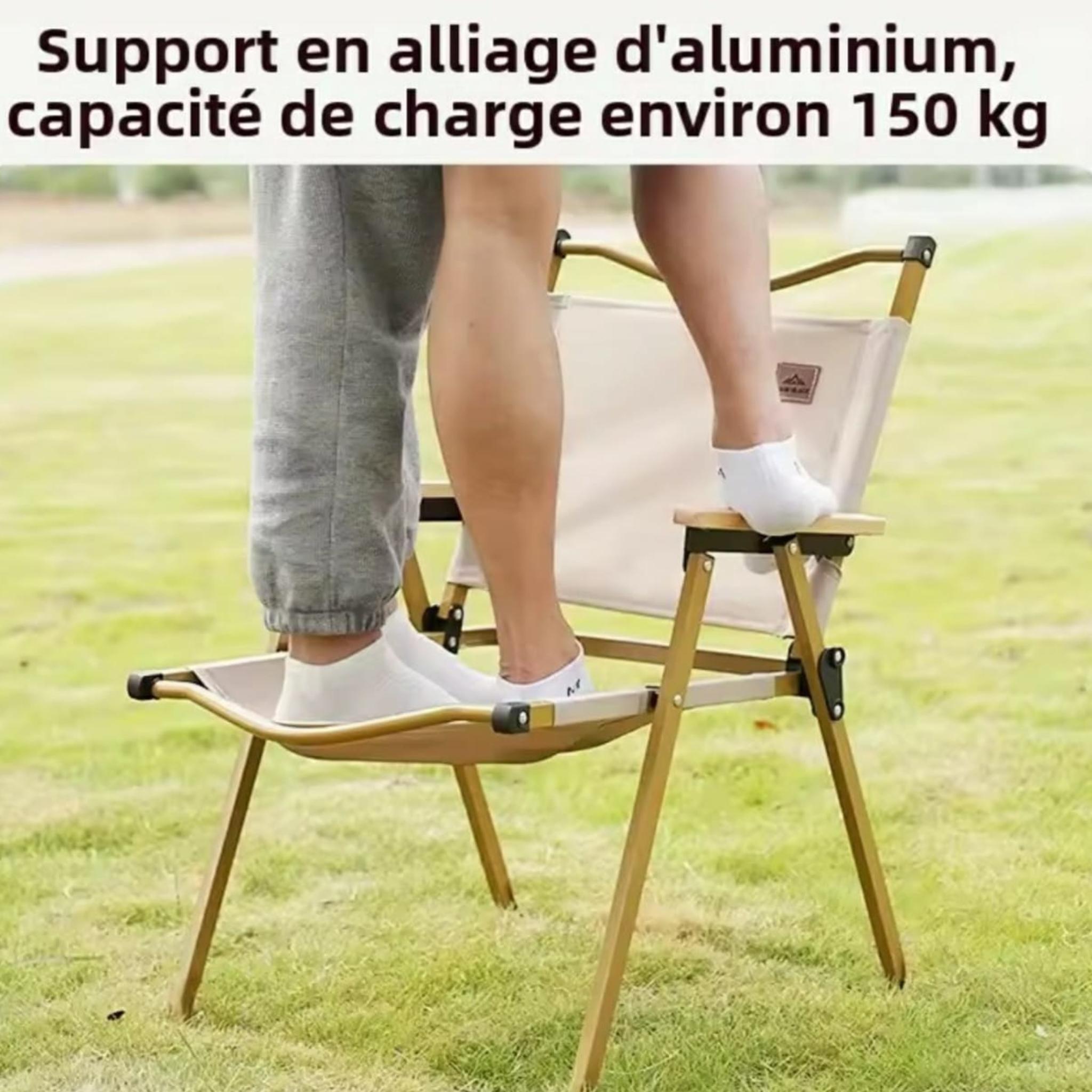 Chaise Pliable Ultralégère : Confort Absolute et Rapidité en 1 Seconde pour la Plage, le Camping et les Pique-niques