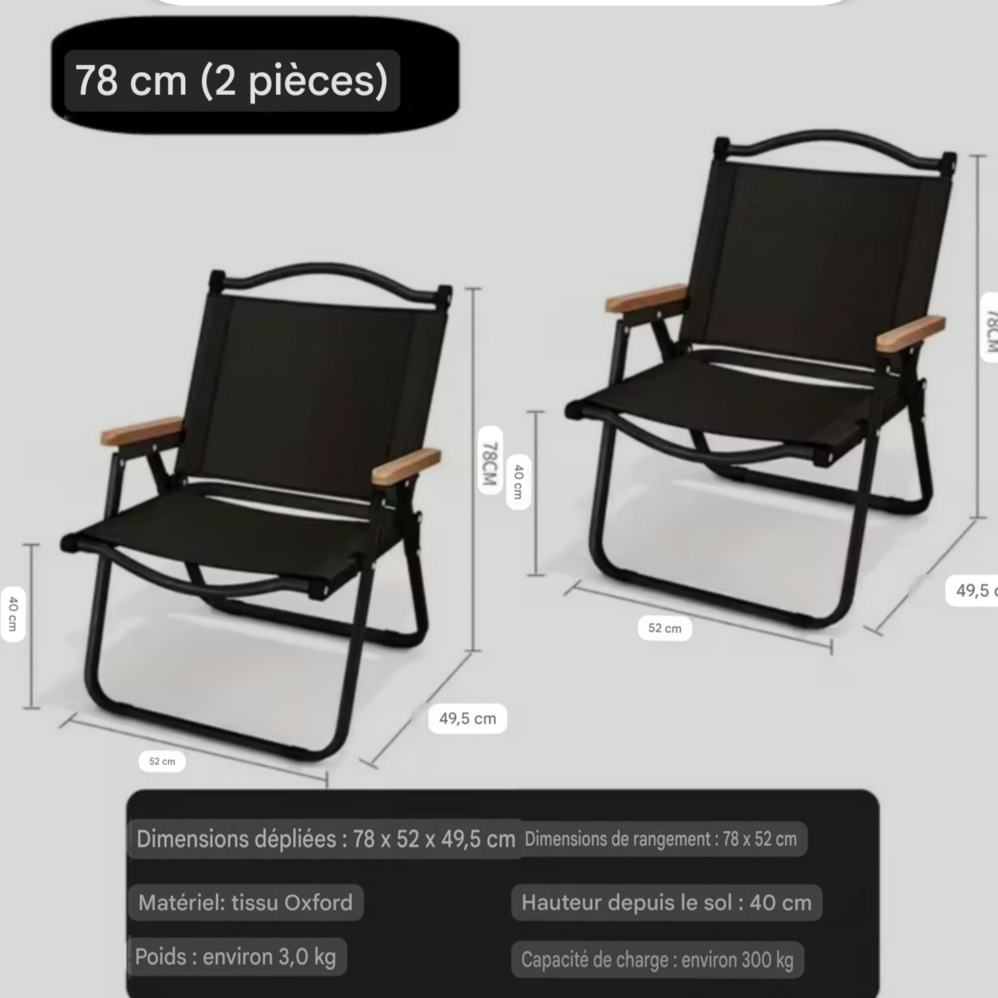 Chaise Pliable Ultralégère : Confort Absolute et Rapidité en 1 Seconde pour la Plage, le Camping et les Pique-niques
