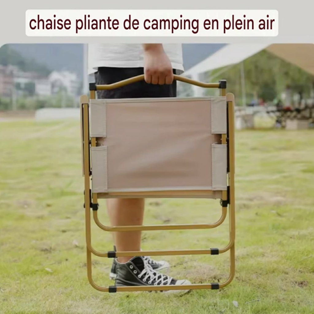 Chaise Pliable Ultralégère : Confort Absolute et Rapidité en 1 Seconde pour la Plage, le Camping et les Pique-niques