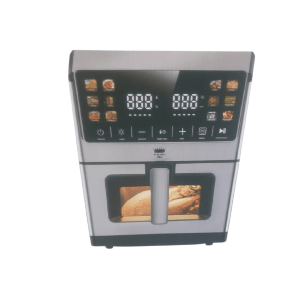 ELECTRO TAJ Air Fryer 8L – 2100W – Écran LED tactile – 12 programmes – Sans huile – Modèle RA886DSV - Cuispra