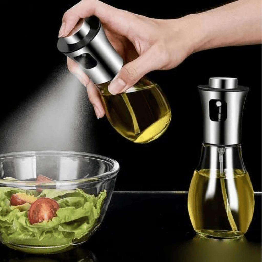 Lot de 2 Pulvérisateurs Huile (210 ml ou 170 ml) – Cuisine saine sans excès, Choix des tailles (Petit, Grand ou Mixte) - Cuispra