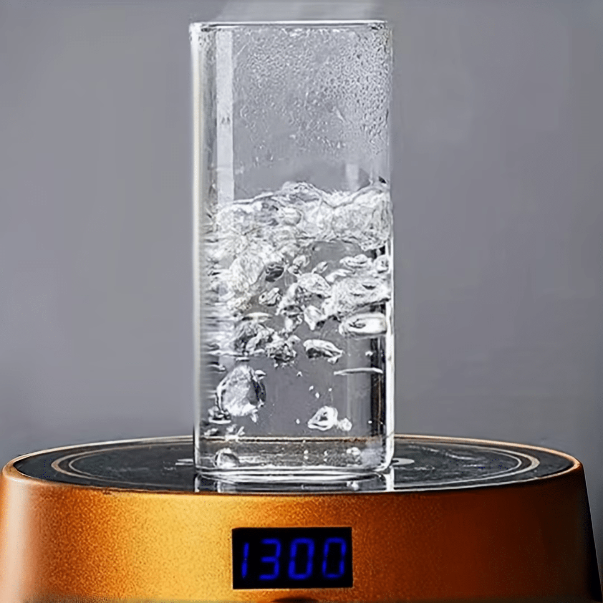 Mug Carré en Verre avec Couvercle et Paille – Élégant & Résistant - Cuispra