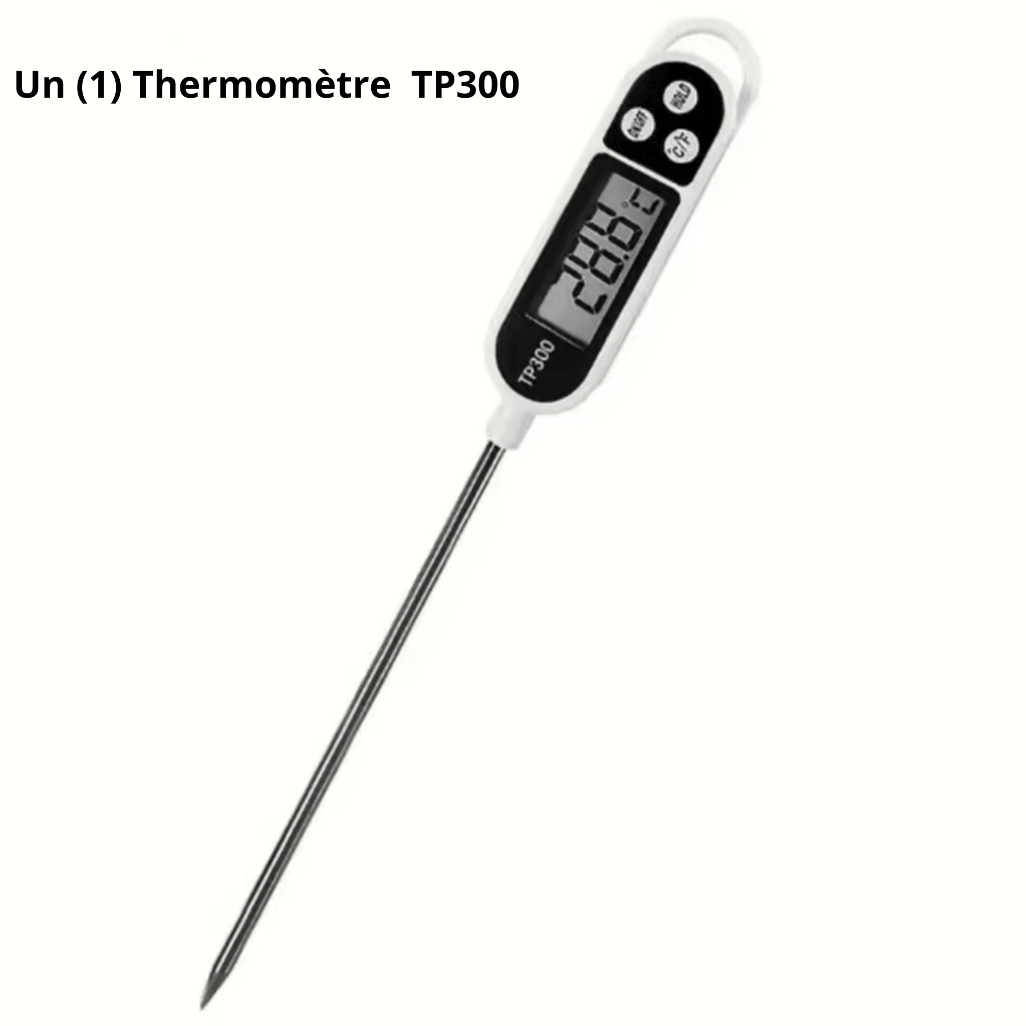 Thermomètre numérique TP300 pour cuisine, viande et BBQ